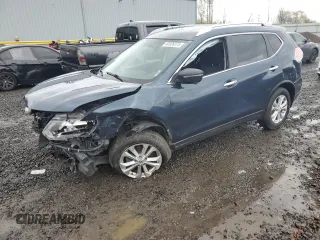 2016 Nissan Rogue SV z VIN KNMAT2MV3GP603104, wystawiony jako Copart lot #52026375 z przebiegiem 97 916 mil mil oraz Szkoda całkowita • Salvage title. Historia ofert i sprzedaży dostępna na DreamBid. Obrazek 1.
