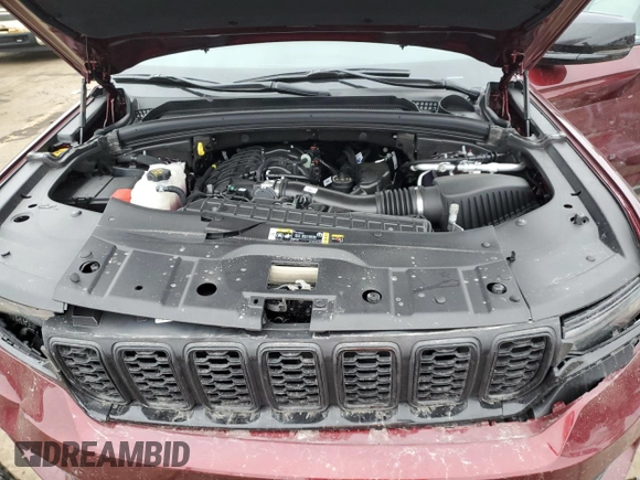 2025 Jeep Grand Cherokee Laredo with VIN 1C4RJHAG3SC274891, listed as a Copart auction lot 86952254 with 1,392 mi miles and Salvage Title. Bid and sale history available at DreamBid. Image 13.