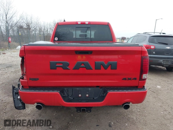 2018 Ram 1500 Sport z VIN 1C6RR7MT1JS161612, wystawiony jako IAAI lot #40943059 z przebiegiem Nie podano mil oraz . Historia ofert i sprzedaży dostępna na DreamBid. Obrazek 17.