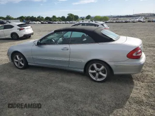 2005 Mercedes-Benz CLK 320 with VIN WDBTK65G65T052026, listed as a Copart auction lot 52526945 with 188,859 mi miles and Salvage Title. Bid and sale history available at DreamBid. Image 2.