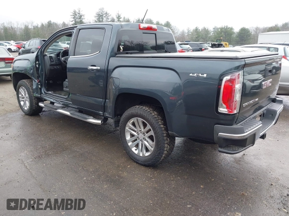 2017 GMC Canyon 4WD SLT with VIN 1GTG6DEN3H1268376, listed as a IAAI auction lot 41922984 with 76,492 mi miles. Bid and sale history available at carsss.com. Image 3.