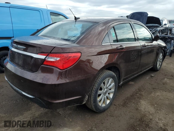 2012 Chrysler 200 Touring with VIN 1C3CCBBG4CN308424, listed as a Copart auction lot 50648265 with 211,411 mi miles and Salvage Title. Bid and sale history available at carsss.com. Image 3.