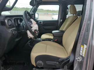 2018 Jeep Wrangler Unlimited Sport S с VIN 1C4HJXDG7JW138049, выставлен на аукционе Copart как лот 57168065 с пробегом 53 267 миль миль и Списание • Salvage title. История ставок и продаж доступна на DreamBid. Изображение 7.