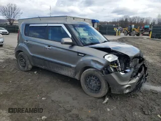 2013 Kia Soul with VIN KNDJT2A54D7503948, listed as a Copart auction lot 48200455 with 156,532 mi miles and Salvage Title. Bid and sale history available at carsss.com. Image 4.