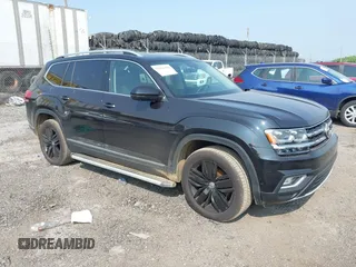 2018 Volkswagen Atlas SEL Premium with VIN 1V2NR2CA9JC563980, listed as a IAAI auction lot 42416398 with 90,504 mi miles and . Bid and sale history available at DreamBid. Image 1.