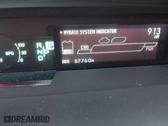 2015 Toyota Prius Four with VIN JTDKN3DU0F0473415, listed as a IAAI auction lot 42008750 with 87,760 mi miles. Bid and sale history available at carsss.com. Image 7.