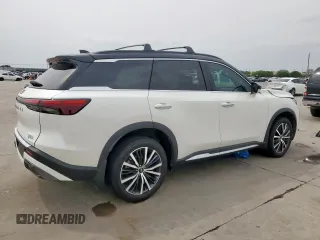 2024 Infiniti QX60 Autograph with VIN 5N1DL1HT3RC339999, listed as a Copart auction lot 53827615 with 16,641 mi miles and Clean title. Bid and sale history available at DreamBid. Image 3.