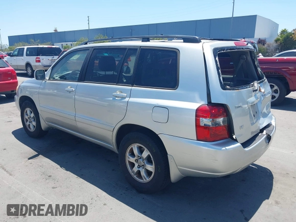 2005 Toyota Highlander z VIN JTEDP21A050087191, wystawiony jako IAAI lot #42401878 z przebiegiem 180 746 mil mil oraz . Historia ofert i sprzedaży dostępna na DreamBid. Obrazek 3.