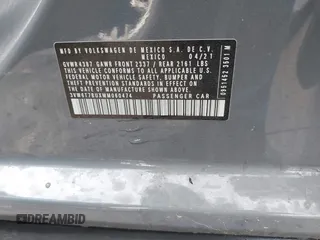 2021 Volkswagen Jetta GLI S с VIN 3VW6T7BUXMM060474, выставлен на аукционе IAAI как лот 41454094 с пробегом 40 460 миль миль и . История ставок и продаж доступна на DreamBid. Изображение 9.