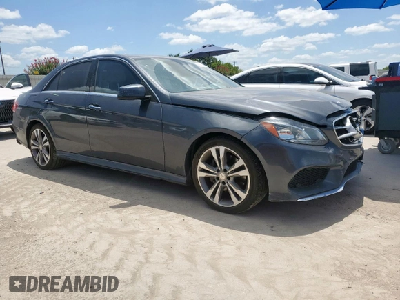 2014 Mercedes-Benz E 350 Luxury with VIN WDDHF8JB2EA904410, listed as a Copart auction lot 65151415 with 158,946 mi miles and Salvage title. Bid and sale history available at DreamBid. Image 4.