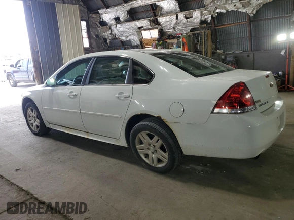 2012 Chevrolet Impala LT Fleet with VIN 2G1WG5E32C1274811, listed as a Copart auction lot 54977515 with 201,385 mi miles and Clean Title. Bid and sale history available at DreamBid. Image 2.