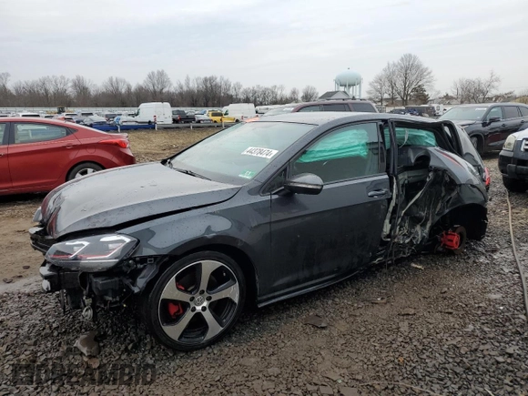 2015 Volkswagen Golf GTI Autobahn with VIN 3VW4T7AU8FM008871, listed as a Copart auction lot 44378474 with 0 mi miles. Bid and sale history available at carsss.com. Image 1.