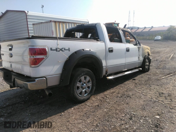 2012 Ford F-150 XL with VIN 1FTFW1ET9CKE30989, listed as a IAAI auction lot 37301262 with 257,439 mi miles and . Bid and sale history available at DreamBid. Image 4.
