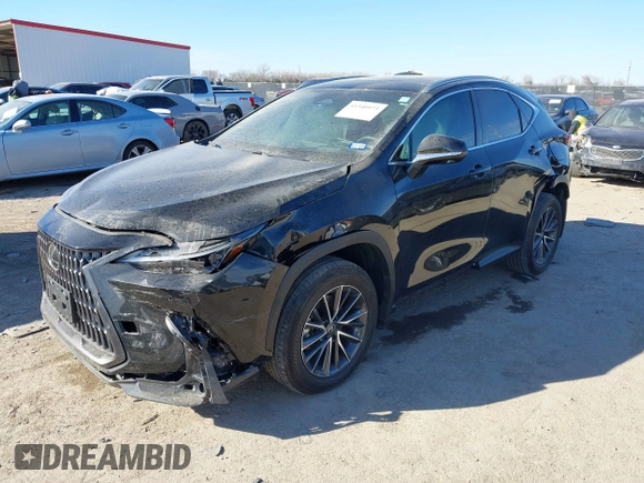 2024 Lexus NX 350 Luxury with VIN 2T2HGCEZ2RC042465, listed as a IAAI auction lot 41340973 with 12,918 mi miles and . Bid and sale history available at DreamBid. Image 17.