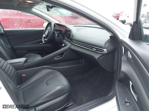 2023 Hyundai Elantra Hybrid Limited with VIN KMHLN4AJ8PU052570, listed as a IAAI auction lot 41864517 with 12,388 mi miles. Bid and sale history available at carsss.com. Image 5.