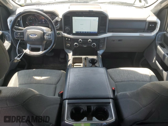 2021 Ford F-150 XL with VIN 1FTFW1E54MKD43407, listed as a Copart auction lot 59912375 with 80,087 mi miles and Salvage title. Bid and sale history available at DreamBid. Image 8.