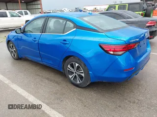2021 Nissan Sentra SV with VIN 3N1AB8CV5MY313211, listed as a IAAI auction lot 41877064 with 52,621 mi miles and . Bid and sale history available at DreamBid. Image 3.