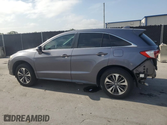 2017 Acura RDX Advance with VIN 5J8TB3H74HL011041, listed as a Copart auction lot 55409695 with 65,527 mi miles and Salvage title. Bid and sale history available at DreamBid. Image 2.