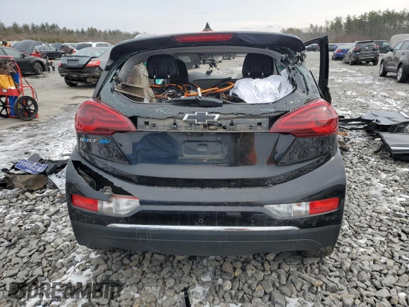 2021 Chevrolet Bolt EV Premier with VIN 1G1FZ6S06M4113619, listed as a Copart auction lot 88917905 with Not provided miles and Salvage title. Bid and sale history available at DreamBid. Image 6.