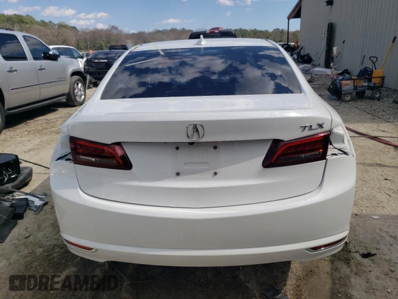 2016 Acura TLX with VIN 19UUB1F30GA014490, listed as a Copart auction lot 41415174 with 0 mi miles. Bid and sale history available at carsss.com. Image 6.