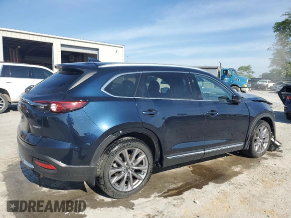 2021 Mazda CX-9 Carbon Edition with VIN JM3TCBDY2M0531245, listed as a Copart auction lot 54208795 with 80,645 mi miles and Salvage title. Bid and sale history available at DreamBid. Image 3.