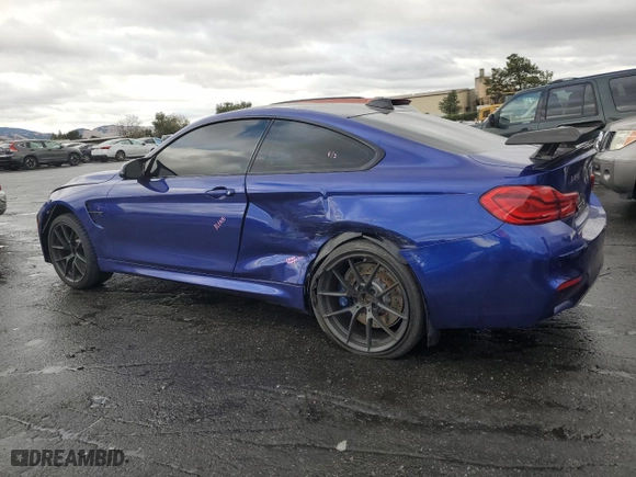 2020 BMW M4 CS with VIN WBS3S7C0XLAH85178, listed as a Copart auction lot 81847514 with NaN miles and Salvage Title. Bid and sale history available at carsss.com. Image 2.