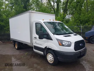 2019 Ford Transit with VIN 1FDBF8ZM4KKA83933, listed as a IAAI auction lot 42122507 with 110,177 mi miles and . Bid and sale history available at DreamBid. Image 1.