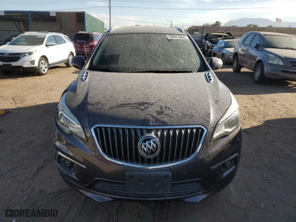 2017 Buick Envision Premium I with VIN LRBFXESX9HD102073, listed as a Copart auction lot 76491084 with 91,107 mi miles and Salvage Title. Bid and sale history available at carsss.com. Image 5.