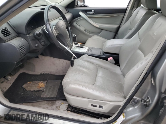 2006 Infiniti G35 with VIN JNKCV51F86M617306, listed as a Copart auction lot 78437824 with 121,759 mi miles and Clean Title. Bid and sale history available at DreamBid. Image 7.