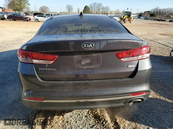 2017 Kia Optima LX with VIN 5XXGT4L36HG132080, listed as a Copart auction lot 48817395 with 143,360 mi miles and Salvage Title. Bid and sale history available at carsss.com. Image 6.