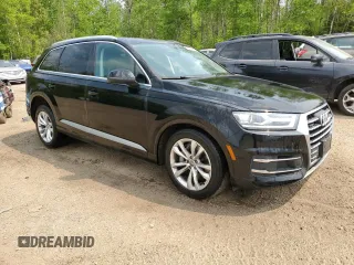 2019 Audi Q7 Premium Plus with VIN WA1LHAF74KD037106, listed as a Copart auction lot 59016685 with 85,467 mi miles and Salvage title. Bid and sale history available at DreamBid. Image 4.