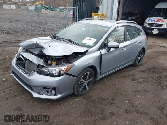 2023 Subaru Impreza Premium with VIN 4S3GTAV6XP3703123, listed as a IAAI auction lot 42018724 with 80,610 mi miles and . Bid and sale history available at DreamBid. Image 17.