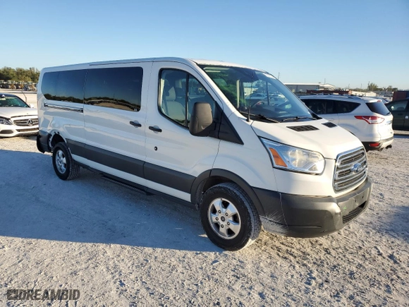 2018 Ford Transit Passenger Wagon XL with VIN 1FBZX2YM5JKA75213, listed as a Copart auction lot 82145134 with 237,825 mi miles and Non Repairable. Bid and sale history available at carsss.com. Image 4.