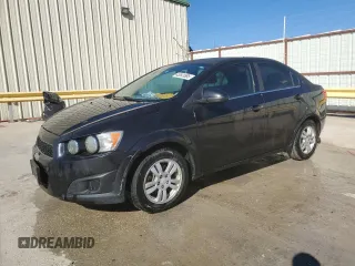 2013 Chevrolet Sonic LT with VIN 1G1JC5SB2D4145975, listed as a Copart auction lot 43541885 with 218,830 mi miles and Salvage Title. Bid and sale history available at DreamBid. Image 1.