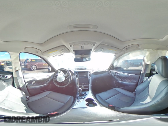2020 Infiniti Q50 with VIN JN1EV7AR6LM250968, listed as a Copart auction lot 48635185 with 32,402 mi miles and Salvage Title. Bid and sale history available at DreamBid. Image 15.