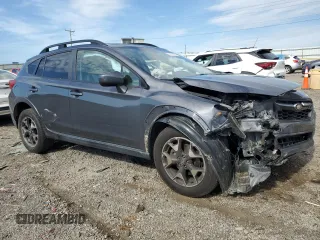 2020 Subaru Crosstrek Premium with VIN JF2GTAEC4LH213832, listed as a Copart auction lot 61101545 with 76,837 mi miles and Salvage title. Bid and sale history available at DreamBid. Image 4.