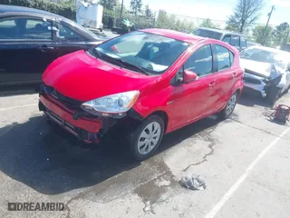 2014 Toyota Prius c One with VIN JTDKDTB37E1075172, listed as a IAAI auction lot 41772577 with 222,059 mi miles. Bid and sale history available at carsss.com. Image 21.