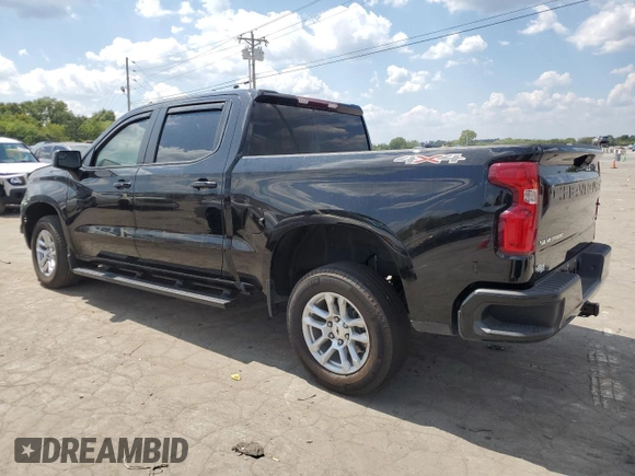 2022 Chevrolet Silverado 1500 RST with VIN 1GCUDEET0NZ630075, listed as a Copart auction lot 85716684 with Not Provided miles and Clean Title. Bid and sale history available at DreamBid. Image 2.