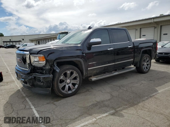 2015 GMC Sierra 1500 Denali z VIN 3GTU2WEC2FG527334, wystawiony jako Copart lot #56673115 z przebiegiem 91 907 mil mil oraz Szkoda całkowita • Salvage title. Historia ofert i sprzedaży dostępna na DreamBid. Obrazek 1.