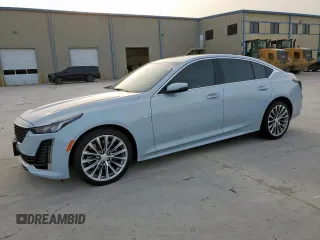 2022 Cadillac CT5 z VIN 1G6DZ5RWXN0125089, wystawiony jako Copart lot #56404195 z przebiegiem 29 517 mil mil oraz Szkoda całkowita • Salvage title. Historia ofert i sprzedaży dostępna na DreamBid. Obrazek 1.