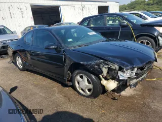 2003 Chevrolet Monte Carlo SS with VIN 2G1WX12K239350310, listed as a Copart auction lot 68353444 with 0 mi miles and Salvage Title. Bid and sale history available at carsss.com. Image 4.
