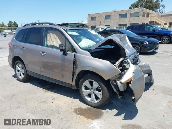 2014 Subaru Forester Touring with VIN JF2SJAPC3EH558690, listed as a IAAI auction lot 42588000 with 151,065 mi miles and . Bid and sale history available at DreamBid. Image 1.
