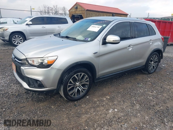 2018 Mitsubishi Outlander Sport ES 2.0 with VIN JA4AR3AU3JZ009201, listed as a IAAI auction lot 40804790 with 118,662 mi miles. Bid and sale history available at carsss.com. Image 2.