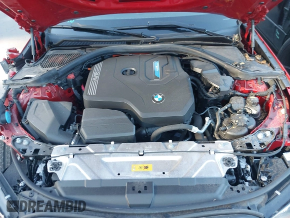 2021 BMW 3 Series 330e with VIN 3MW5P7J08M8B74884, listed as a IAAI auction lot 41587760 with 36,601 mi miles. Bid and sale history available at carsss.com. Image 10.