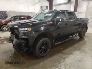 2020 Chevrolet Silverado 1500 LT Trail Boss with VIN 1GCPYFEL7LZ302530, listed as a Copart auction lot 49260675 with 59,321 mi miles and Salvage Title. Bid and sale history available at carsss.com. Image 1.