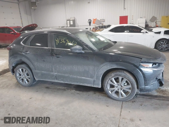 2024 Mazda CX-30 S Carbon Edition with VIN 3MVDMBCM6RM638150, listed as a IAAI auction lot 41369467 with 1,197 mi miles and . Bid and sale history available at DreamBid. Image 13.