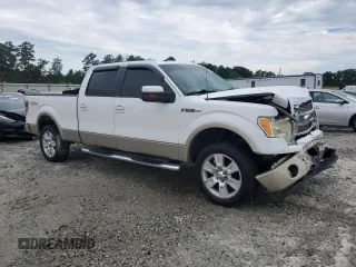 2009 Ford F-150 XL with VIN 1FTPW14V19FB11482, listed as a Copart auction lot 62647635 with 317,024 mi miles and Salvage title. Bid and sale history available at DreamBid. Image 4.