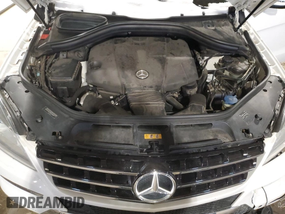 2014 Mercedes-Benz M 350 with VIN 4JGDA2EB2EA286578, listed as a Copart auction lot 45470435 with 121,968 mi miles and Salvage Title. Bid and sale history available at DreamBid. Image 12.