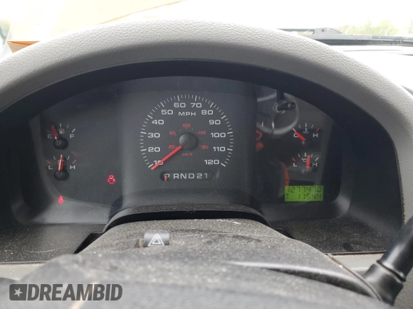 2005 Ford F-150 STX with VIN 1FTRX14W35KE52124, listed as a Copart auction lot 55623765 with 127,747 mi miles and Clean title. Bid and sale history available at DreamBid. Image 9.