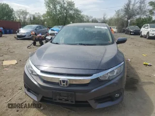 2017 Honda Civic EX-T with VIN 2HGFC1F38HH650468, listed as a Copart auction lot 53440175 with 99,051 mi miles and Salvage Title. Bid and sale history available at carsss.com. Image 5.
